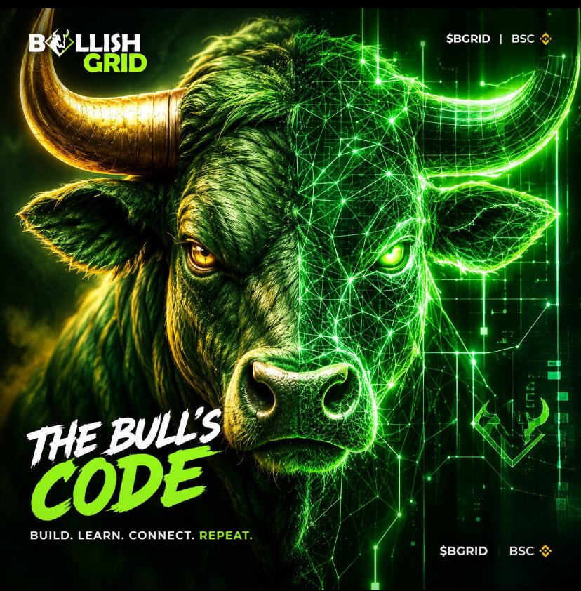 sadeeqmasterr's tweet photo. Different Tokens. Different Motives.

One thing should never change: COMMUNITY 

$BGRID was built on that.
Stay bullish on your bag. Support your people. Don’t tear the next man down to feel bigger.

You don’t need to disrespect other projects to stand tall on yours.
One grid. Shared respect.

@Bullishgrid
Stand firm. Stay Bullish 🐂
