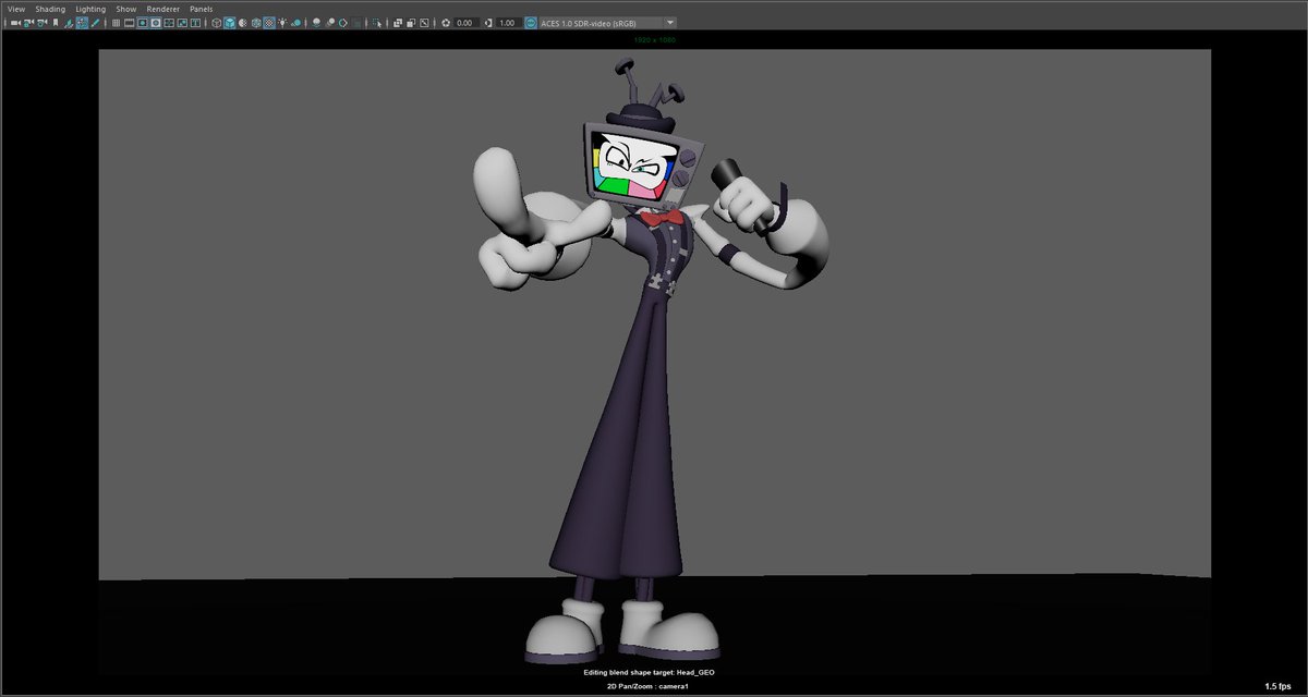 danji_k1's tweet photo. Mr.Puzzles Maya Rig is ready!
Rig by MEE IT'S BY MEE GUYS...
Model by @catmationz 
Poses by @MatriFirst 
#CallingAllVillains #Zamination #MrPuzzles #maya3d https://t.co/AfmzrKpTpH