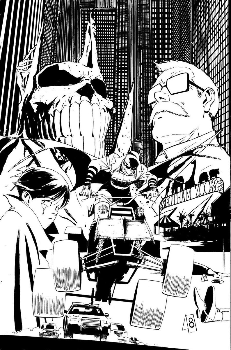 GeekoutNProsper's tweet photo. Absolute Batman #26 cover by Nick Dragotta revealed. https://t.co/fKjGaiDKiw