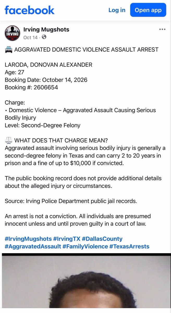 CoDClipped's tweet photo. 🚨 Former CoD pro Temp has been arrested on a second-degree felony domestic violence charge

He could face 2 to 20 years in prison https://t.co/nBWaVzHTNY