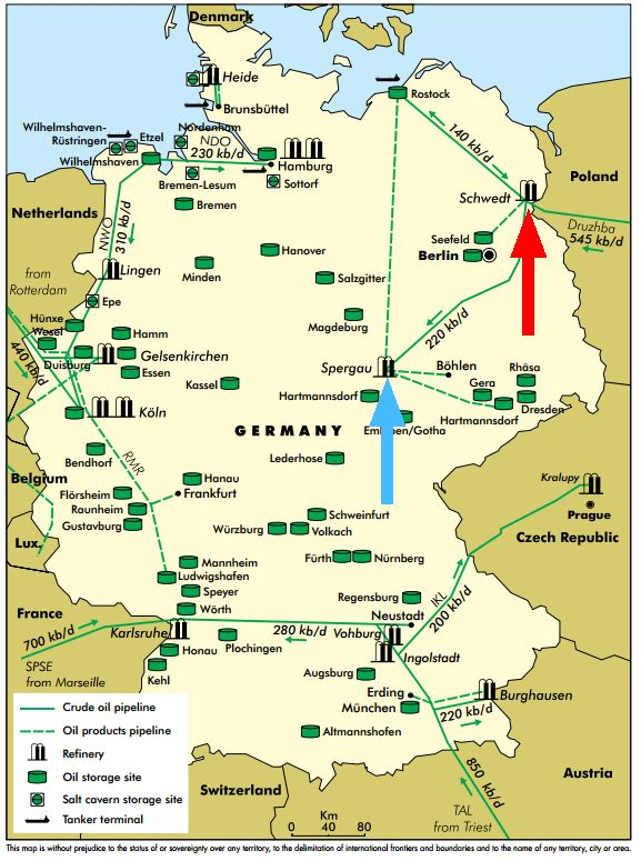 jackprandelli's tweet photo. Germany is running out of refineries, and it now admits that’s a problem.

Economy Minister Katherina Reiche: “Whoever loses the refinery loses not only the supply for the gas station, but above all for the chemical complex.”

Berlin now says it wants to stop more refineries closing.

Look at the timing.

Shell stopped processing crude at its 140,000 b/d Wesseling refinery last year.

BP’s 250,000 b/d Gelsenkirchen has been up for sale since early 2025 with no buyer.

Scotland lost Grangemouth, 150,000 b/d.

Europe chose to import its diesel and jet fuel. 
Now the imports are the problem.

Russian diesel exports hit a decade low. 
Gulf fuel exports run at about half of normal. 
US diesel costs about twice a barrel of crude.

On Friday Germany’s stockpiling agency EBV put out a tender to sell diesel, heating oil and crude from its strategic reserves. 
In July it was still buying diesel to refill them.

Germany’s reserve was meant for an emergency. It’s now dipping into it as winter starts.

You can shut a refinery in a year. 
Building one takes most of a decade.