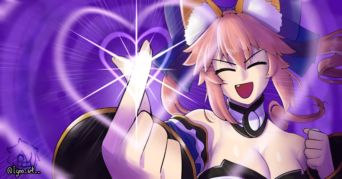 Igno_art__'s tweet photo. the Tamamo buff is real, fox wife upscale 🦊 https://t.co/1nQFNzxnWq