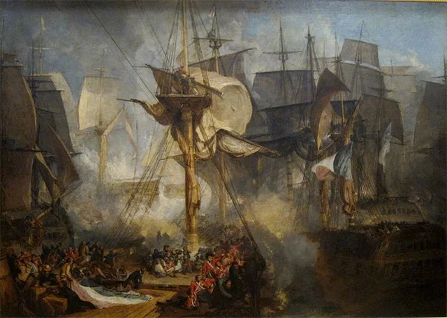 AllForProgress_'s tweet photo. I've spent the last few days since the 221st eve of Trafalgar trying to think about what to say of Nelson, and that day when a century of destiny was secured for Britain, beyond the themes regularly rehearsed on that anniversary.

I was reminded that in November 1803, less than 2 years before Trafalgar, Horatio Nelson won a lawsuit against his own commander-in-chief. He had sued the Earl of St Vincent in the King's Bench for the flag officer's share of the prize money on a run of Spanish treasure ships, and the judges found for him unanimously. 

This seems simultaneously entirely rational a course of action for the individual possessed of a healthy self-interest, and yet rather strange in its context. A Victorian would have thought the whole business vulgar, even and perhaps especially of one of the great heroes of their patrie, and a modern admiral who tried it would be sent on a course.

But in some ways I think that the lawsuit tells you more about Nelson, the Battle, and the way Britain's Imperial century was secured, than any facet-specific of the battle itself could. 

Nelson was, above all else, the man his time demanded. He was far more product of 18th century Britain - "hard-nosed, aggressive, and acquisitive" - than he was any kind of progenitor of the 19th century Briton whose interest his life and death secured.

The navy he joined paid its fighting officers a share of everything they captured; when four British frigates took a pair of Spanish treasure ships off the coast of Spain in October 1799, each captain came home with more than £40,000 and every seaman aboard with £182. And it had made it very plain what it did to the other sort. On March 14th 1757, the year before Nelson was born, Admiral John Byng was shot by a firing party on the quarterdeck of HMS Monarch for having failed, at Minorca, to "do his utmost". 

This was so much a custom in the British ranks that Voltaire made a joke of it, about killing an admiral from time to time to encourage the others. These men worked in institutions that were relentless; one's mind wanders to the wretched figure of Admiral Calder, who, for the sake of not making more of a minor skirmish with the French-Spanish fleet off Cape Finisterre on the eve of Trafalgar, was hauled back to England to face court martial, in spite of the imminent threat of invasion across the channnel. 

Nevertheless, such norms evidently had a motivational value.

And thus the 18th century paid for nerve and vision and punished its absence, and it got what it paid for. Nelson really was a man of that century to his fingertips: it is no wonder that he so longed to join the ranks of the peerage, because he was every bit as "hard of mind and hard of will" (in the words of Correlli Barnett) as they were. Their conventional belief was that the national interest was something that ought to be pursued without apology. 

A fortnight before the battle Nelson wrote to George Rose that "it is, as Mr. Pitt knows, annihilation that the Country wants, and not merely a splendid Victory". Of course, we all know he delivered it. 27 ships beat 33 without suffering a single loss - positively Sunsinnian, to cite the only man in the same field who may be considered Nelson's historical equal - and his defeat of Napoleon at sea cleared the way and quieted the winds for 100 years of British naval supremacy.

That supremacy bought something more interesting than a mere empire. Permitted by our extraordinary national character and perhaps more extraordinary consolidation of global position, a very different mentality took hold, which was at its root primarily the work of the evangelical Christians of the Wilberforcian tradition. 

Sixteen months after Trafalgar the slave trade was abolished, and the fleet Nelson had made unbeatable spent 60 years off West Africa enforcing it, stopping some 1,600 ships and freeing around 150,000 people. It was a magnificent thing that should remain at the centre of our national sense of self, we who freed from bondage those whose chains were otherwise subject to history's manifest indifference. 

And the new conscience, having finished with the slavers, went to work on the national character itself, and on Nelson's memory with it. By even as soon as 1813, Robert Southey, writing the life every schoolboy would read, felt obliged to "pronounce a severe and unqualified condemnation" of Nelson's conduct at Naples. Appetite came to look vulgar, and the national interest turned into something a gentleman was blase about.

The empire that then eastwards took its way was in some ways a stranger thing than the one we associate with the period. For all the bluster about it, it developed, and indeed exploited, the great majority of its dominions to a far lesser degree than it might have; it governed them, policed them and left them under-built. You can see it, if you don't believe it, in the amount that England could harness from the dominions during the mobilisations of the 20th century - practically nothing. 

And for all Britai's industrial supremacy, it never taught its own governing class to think like the engineers who had fashioned it a hyperpower (which appellation it still bears, and may yet ever bear, alone in all the annals). In 1864 the Clarendon Commission went through the nine great public schools and found natural science "practically excluded from the education of the higher classes in England", which it called "a plain defect and a great practical evil". 

And while we were long-shot of the spoils-and-favour excesses of the 18th century - owed our victory over Napoleon to such progressivisms, in fact - a gentleman could still buy command of a regiment until 1871. The country ran the world on character and classics, and in the century and more to 1945 the centre weakened, until the country that had swept the seas at Trafalgar ended the Second World War borrowing from America to pay for the victory, and was still paying the loan off in 2006.

So the anniversary leaves me with questions I think are the largest in front of us.

The first is what Britain's Nelson will look like, when one rises to meet our present straits. I suspect he will look very like the original, and that he will find the modern British state as hostile to him as Georgian England was welcoming to the arcvhetype. Our own state pays for caution and criminalises nerve. The official who does nothing retires on schedule, with a gong; the one who acts and gets it wrong is chummed; and the usual penalty in Whitehall for failing to do one's utmost is reward. If we want a Nelson, we will have to want what he wanted, reward it, and stop flinching at the size of his appetite.

The second is what the archetypal Briton of the future must look like, if we are to conquer the challenges of the 21st and 22nd centuries. Here I think the answer is something Britain has never yet produced at the top: the Georgian's hunger and nerve, joined to the scientific habit of mind that the Victorians kept ribald in the appropriate depths of the social fibre, but merely in the form of specialism. Neither century managed to put both moral hunger and moral habit in the same person, let alone in the same Cabinet. The Briton who intends to wrestle down this hostile century will have to carry both, and will have to be made on purpose, which is why the Angliot sits at the heart of Progress' programme for the state: officer cadets trained in the field and in the laboratory, with a course in the discipline of clear thinking running from their first term to their last.

But it will have to run much further and wider than that; the instinct of the New Briton will have to burst the banks of mere formal education and flood out right across the land, and inspire men and women to move as floods tend to.

We need such people even more than the Georgians did, confronted with their crowded Revolutionary and Napoleonic hours. Our enemies are amorphous, insinuating, and diffuse, but are no less assuredly our enemies for it. And England still expects on this day what it expected on the one here commemorated.