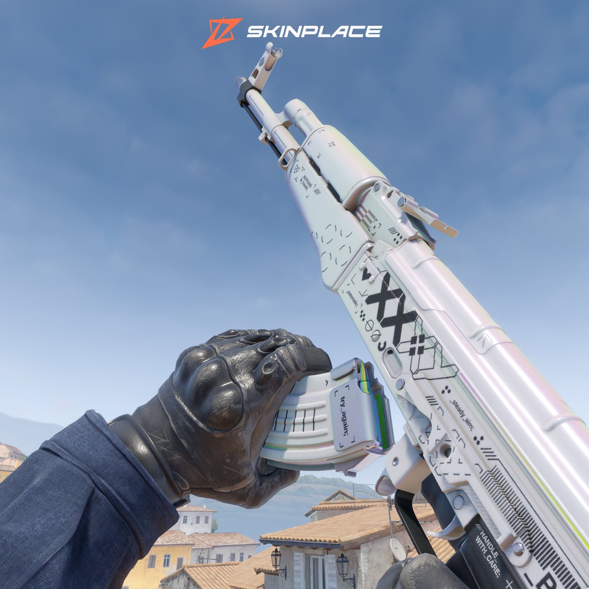 SkinPlaceOff's tweet photo. This skin has been sitting in the CS2 Workshop for exactly a year. 

Do you think Valve will add it to the game? https://t.co/mftIkvlGkz