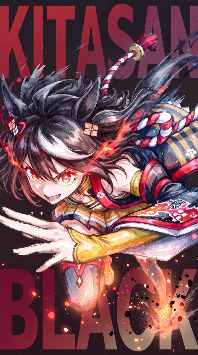 fd_at_ai's tweet photo. キタサンブラック / Kitasan Black https://t.co/5GAsflrndE