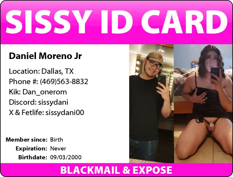 SissyDani00's tweet photo. Force feminize me into a sissy bimbo using ANY means ♠️

#gay #lgbt #texas #trans #dallas #dfw #tx #bbc #femboy #mtf #crossdresser #grindr #blackowned #exposed #dl #bimbo #sissy #feminization #hoe #caught #blackmail #humiliation #cuck #doll #sissification #whiteboi #blacked #bnwo https://t.co/v09qU7YVu4