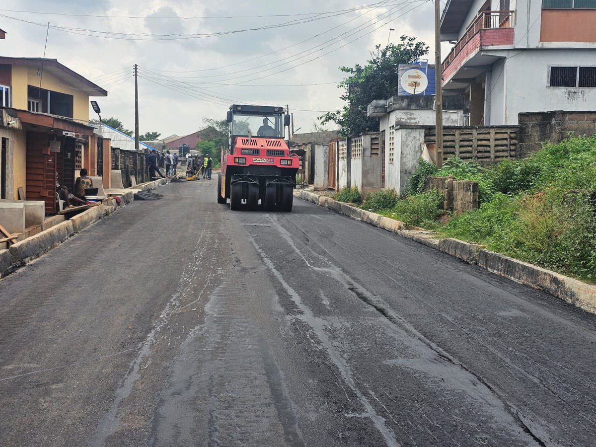 Letter_to_Jack's tweet photo. Ogun State Road Construction Update🚨: 

Okenla Road in Ijebu-Ode is almost done 🔥🔥🔥 https://t.co/qMNs0o6JMJ