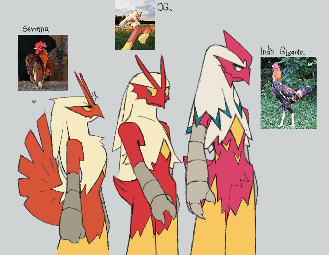 gigaegg2's tweet photo. more blaziken doodles based off of your suggestions :) https://t.co/ysqhs2OuL6