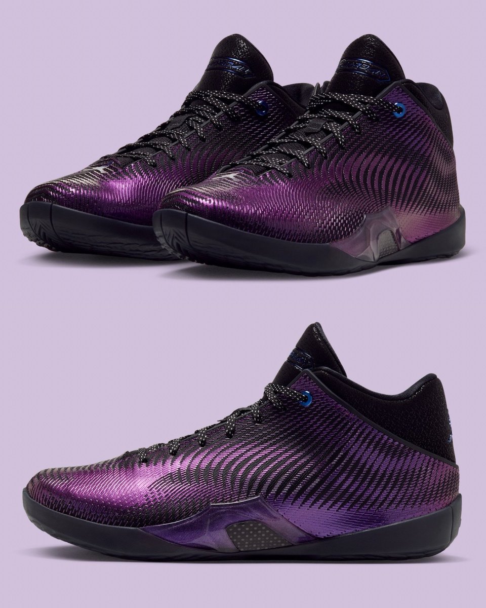 SBDetroit's tweet photo. OFFICIAL PHOTOS: Air Jordan 41 “Amethyst” 🔮

MORE INFO:  https://t.co/A5XLJwNhcS https://t.co/O43FD1d94p