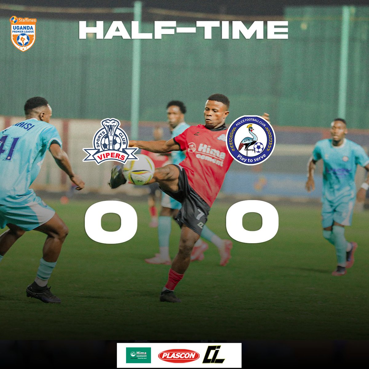 VipersSC's tweet photo. Goalless at the break. ⏸️

#VIPPOL || #VenomsUpdates || #OneTeamOneDream || https://t.co/zJ8pFkKGlq