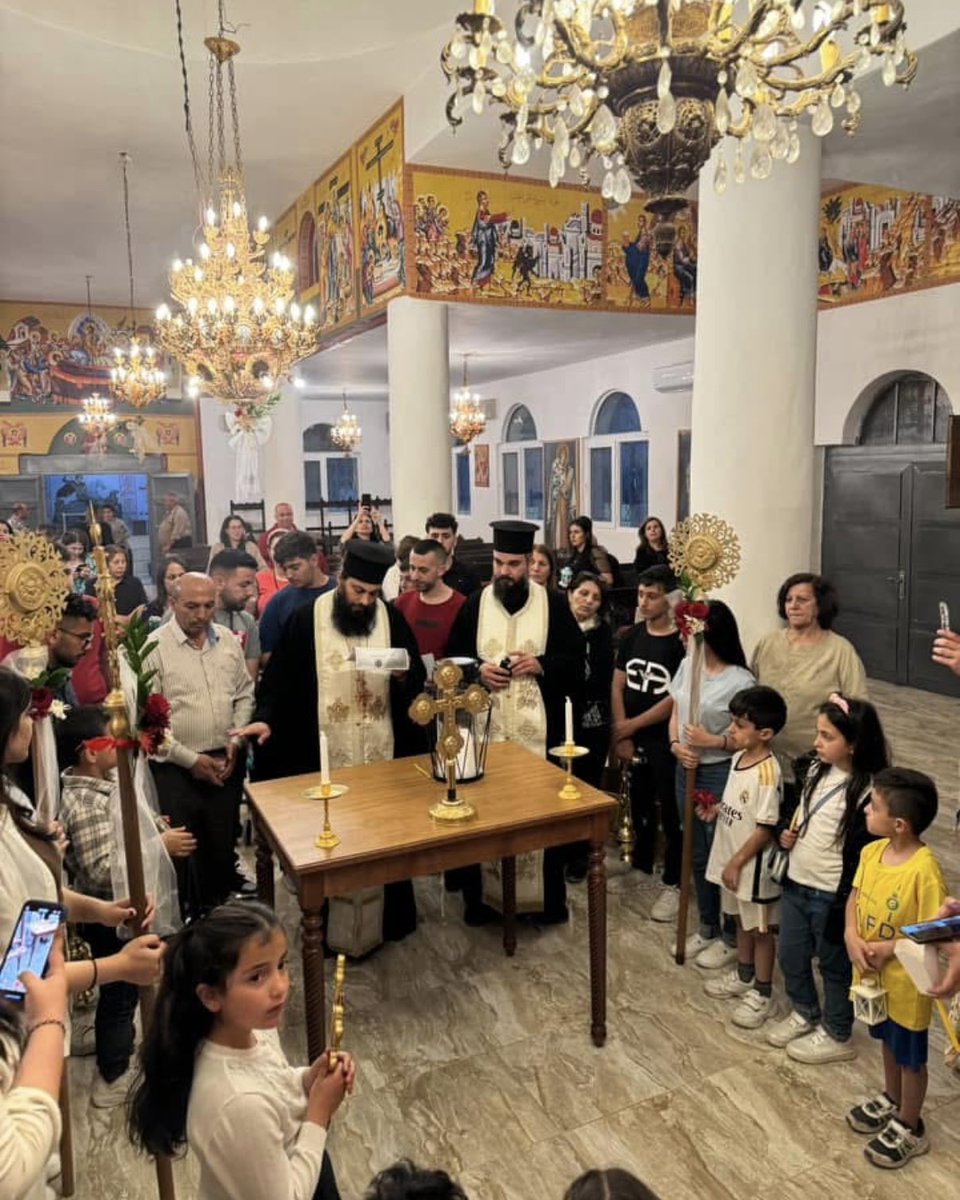 ChristianEmerg1's tweet photo. Jordan: The Christians of St. George Orthodox Church in Hammoud Village, Karak Governorate.

These photos reflect happier moments.

Today, their church was savagely attacked by ISIS.

Seven lost their lives – many more were maimed and injured.

Please pray for them.

May the Holy Spirit minister to them powerfully amidst their present grief and pain.

H/T - @chunguskitten