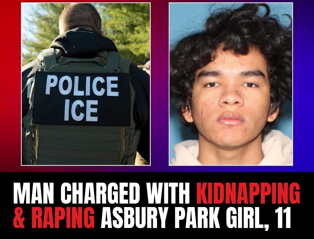 wakeupnj's tweet photo. This scumbag illegal is charged with kidnapping and raping an 11-year-old Asbury Park girl he met on Snapchat, and ICE has a detainer on him. Is this who you are protecting Democrats!? End the Sanctuary state insanity!
https://t.co/6xtjquG8ME https://t.co/nrtWXbwrJJ