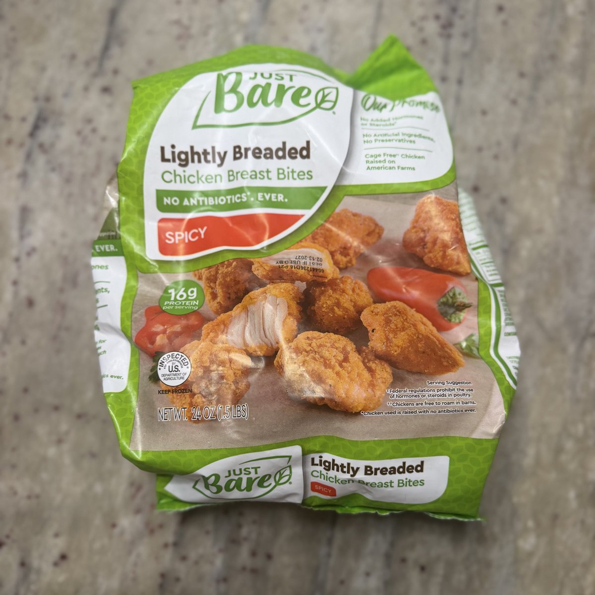 DeanTTraining's tweet photo. Word has been spreading like WILD FIRE and everyone UNANIMOUSLY agrees:

Just Bare Nuggets = the GREATEST frozen chicken known to man

Nobody even tries to argue against this https://t.co/HrjVUJbyDU