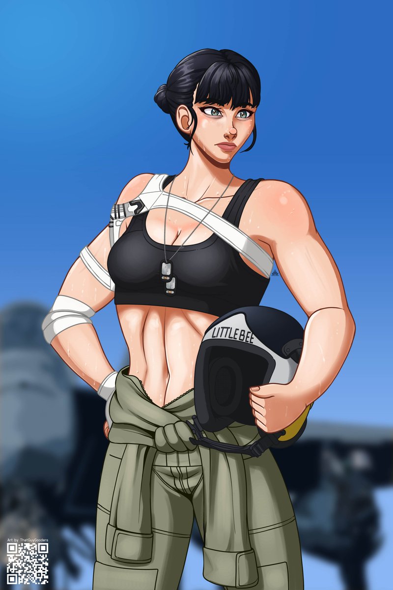 Gooders008's tweet photo. | ✏️🐝Queen of Queen Flight |

Finally chiming in on getting some long overdue fanart of Kate Evans from Ace Combat 8. https://t.co/vySBTsOGXM