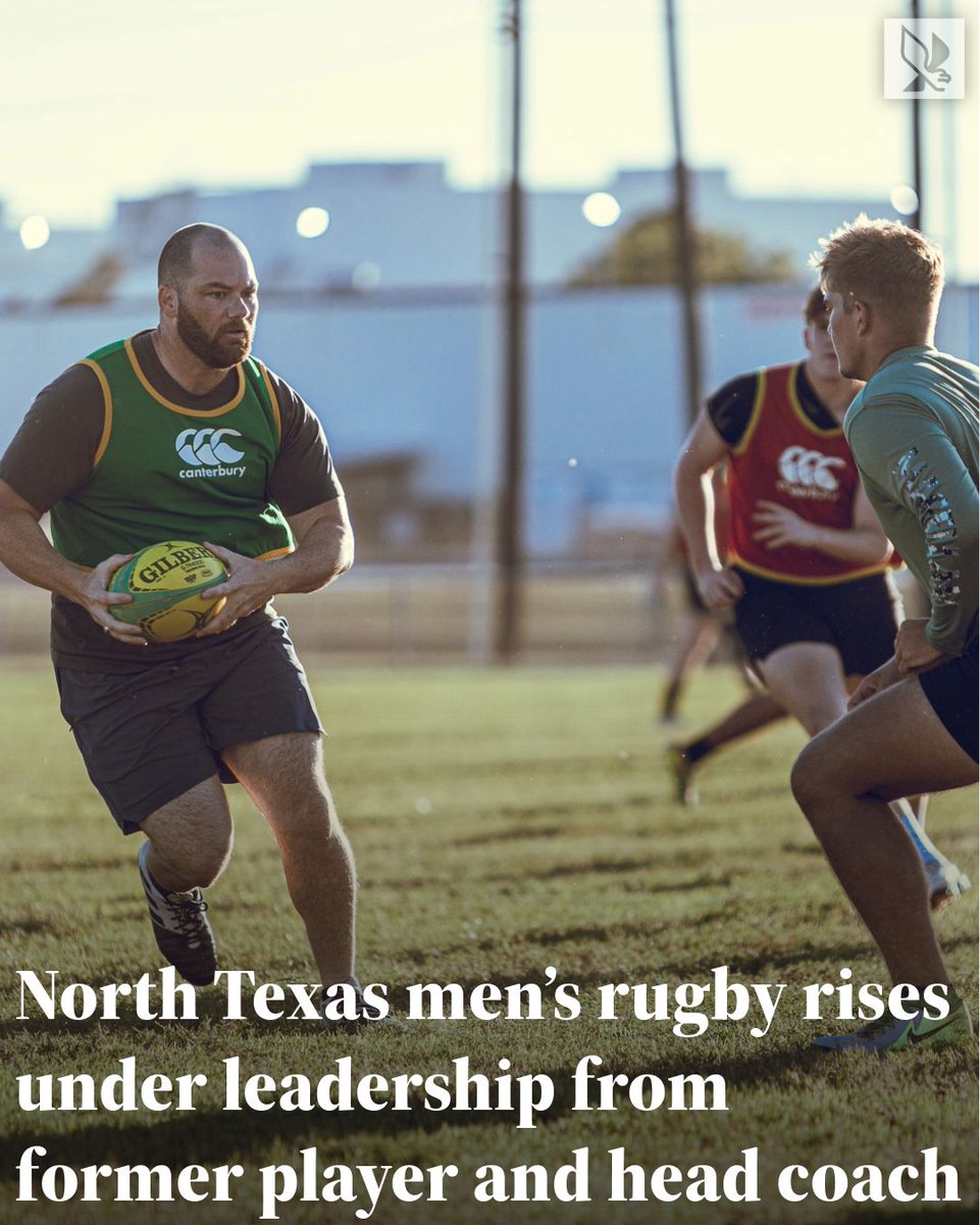 ntdaily's tweet photo. SPORTS: North Texas men’s rugby rises under leadership from former player and head coach

📝: Xavier Jasper, @ianpfaffmedia 
📸: Christopher White

Read more: https://t.co/NFjui76jaI https://t.co/sLbD3lLgDg