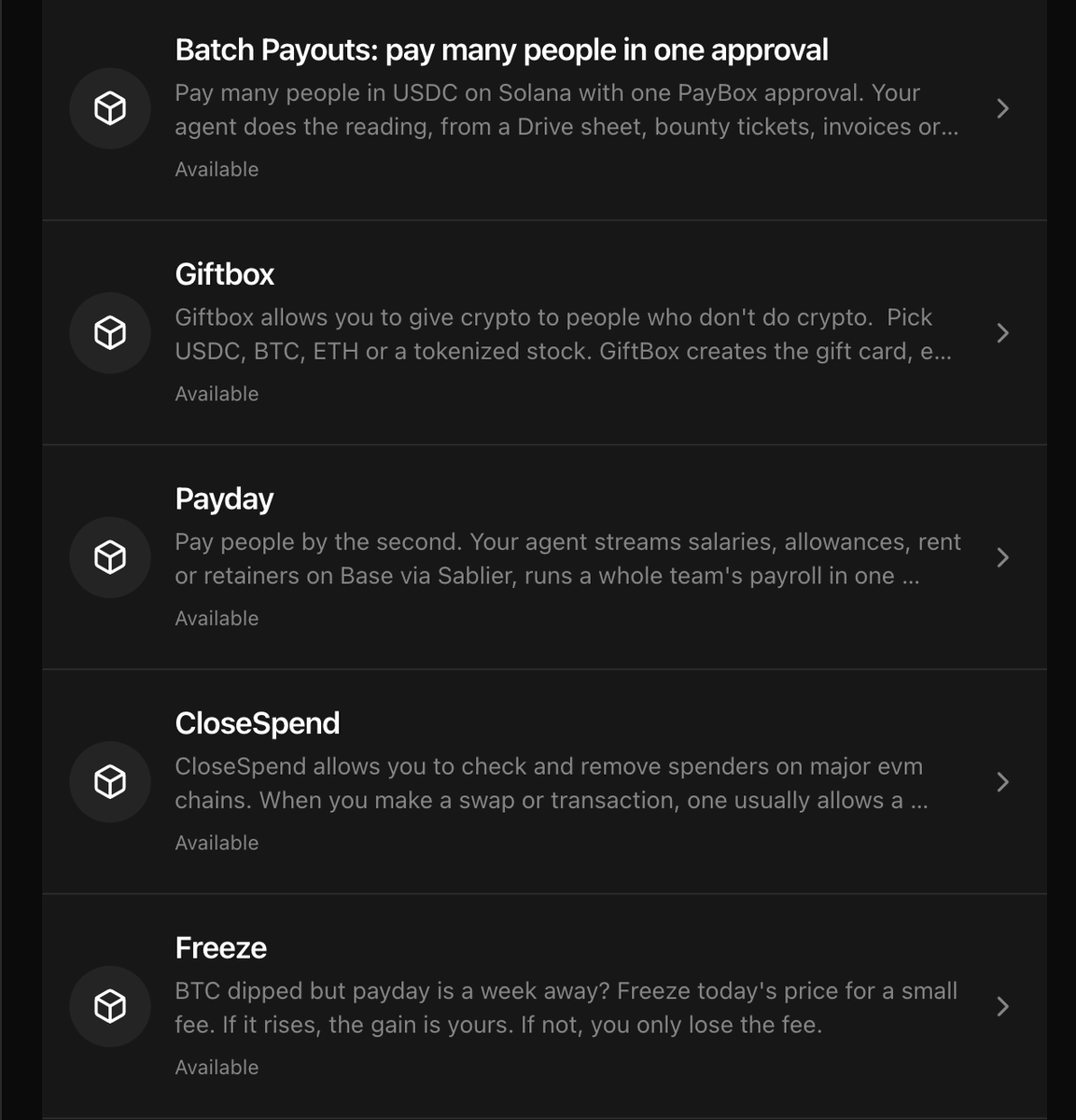 moonpay's tweet photo. hundreds of people participated in the first PayBox Hackathon, and today we are revealing the 13 finalists! 

🏆 Ember Curve by @embercurve 
🏆 x429 by @olaph_lol 
🏆 GiftBox by 0xkinnie 
🏆 CtrlPoint by @Malachy36 
🏆 Xona by @xona_agent 
🏆 Payday by @Jemii_aHH
🏆 Duel by @Tajudeen 
🏆 BatchPayout by @kingshihua 
🏆 Second Opinion by @_iam_robert
🏆 Odd Shot by @sentinel_dapper 
🏆 Freeze by @dollar782 
🏆 Foresyte by @emelucrypto 
🏆 CloseSpend by @tayonweb 

all 13 of these new plugins are now available in the @PayBox Community Plugins Marketplace: https://t.co/TfQolAO4to

each finalist is eligible to receive $1,000 of USDC (pending account verification), and over the next 7 days, they'll make their case for 1st, 2nd, and 3rd place prizes, which will be announced on Friday, October 30

builders, we will DM you with next steps

congratulations to all of the PayBox Pioneers and Hackathon participants!