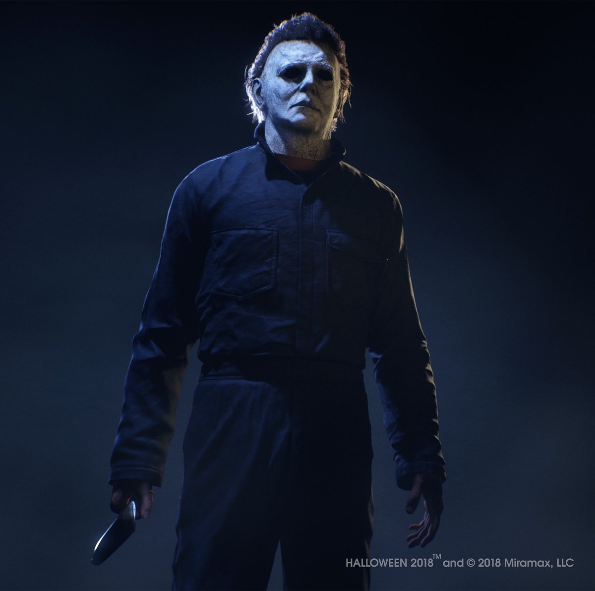 SourceHalloween's tweet photo. New look at the Halloween (2018) skin coming to Halloween: The Game on October 27th 🔪🎃 https://t.co/l7JLFp9Jgl