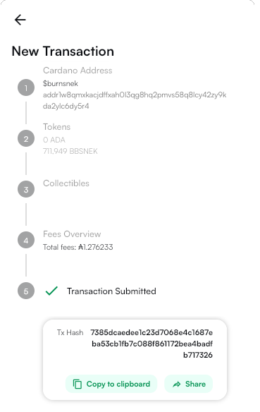 FEEdBabySNEK's tweet photo. What a verifiable good day!

1.  Verified on Twitter

2. Verified Burn of 711,949 $bbsnek

7385dcaedee1c23d7068e4c1687eba53cb1fb7c088f861172bea4badfb717326

3. 10,000,000 more Dev $FEED locked bringing total over 20% @soladafun 

Coming Soon:  Major Domain Reveal and Utility. https://t.co/VNLdpA2Y77