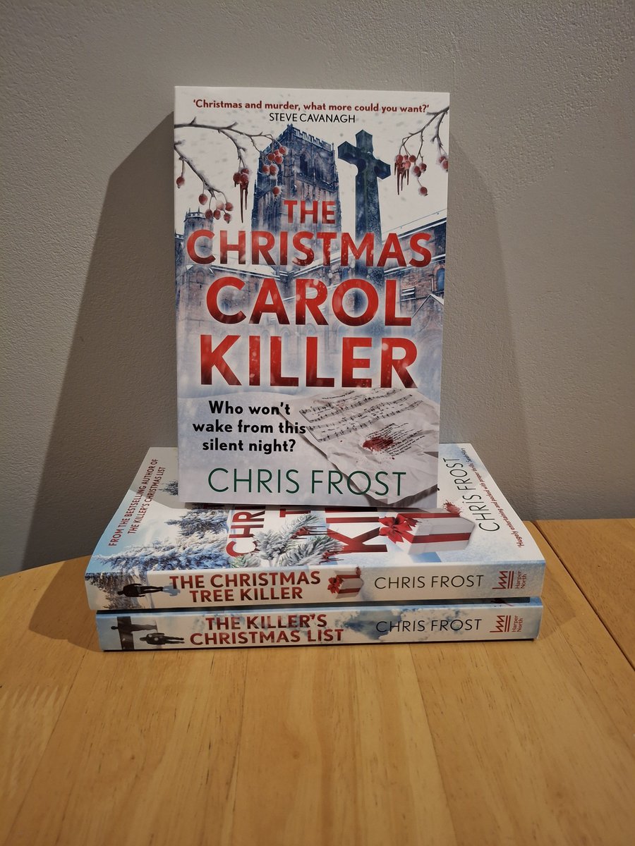 nat_avidreader's tweet photo. The Christmas Carol Killer by the Legend @cmacwritescrime delivers an epic 5 ⭐️ thrilling heart racing third case for the brilliant partners DI Tom Stonem and DS Lauren Rea. Where all hopes of a quiet Christmas are dashed. A superb Christmas crime thriller series. Loved it! ♥️ https://t.co/WKusz0HdFf