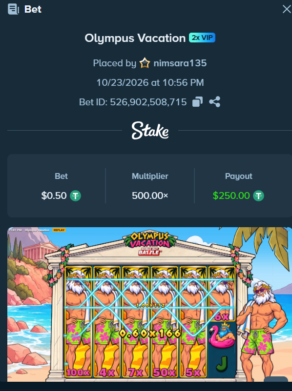 nimsara135's tweet photo. @Titanslots
Your new slot is a banger LIL maxwin within a few feature spins LFG 😌 Do you guys do doubles ? 🫣 https://t.co/sg9Wk4xSlA