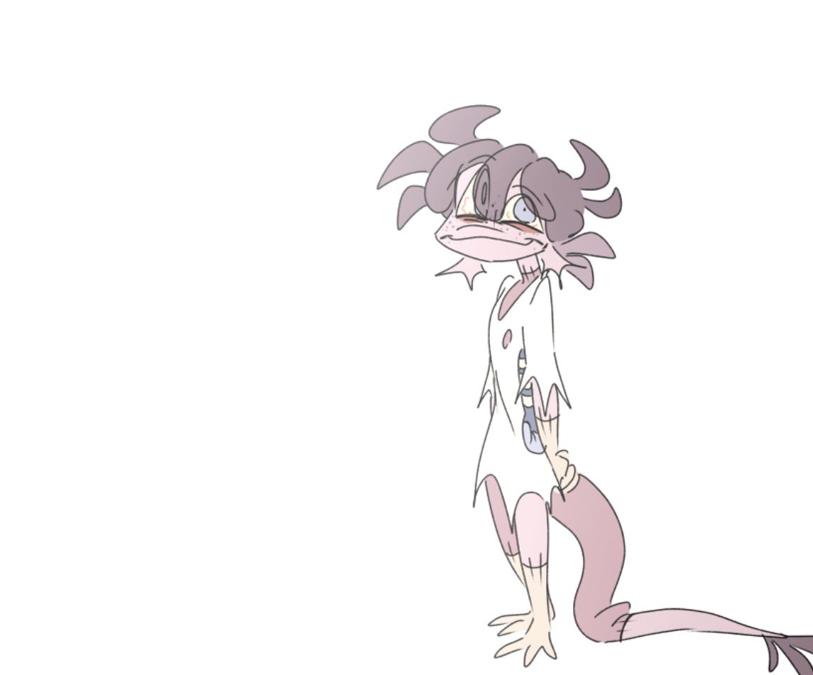 Zombiemutton's tweet photo. Hi everyone! In light of #FUNHOUSE being officially cancelled, I wanted to come on here and specify that Scampi is still my character, just no longer related to FUNHOUSE - If given the opportunity to recycle her for a potential new project, then I intend to! https://t.co/HdZg4qnQJ1