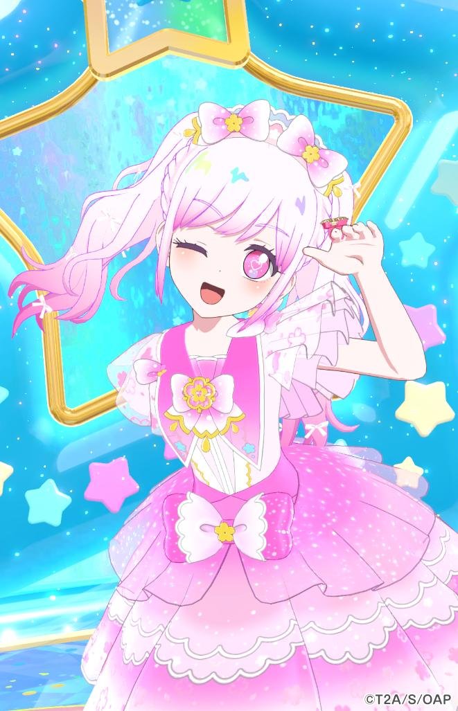 Prism_Flora's tweet photo. #マイキャラに似合いすぎているコーデ発表会
ひみつ時代ならフラワーバズリズムコスモスピンク、おねがいになってからの前の髪色ならゆうじょうさくらツインすきすきピンクかな https://t.co/yndowlb5S8