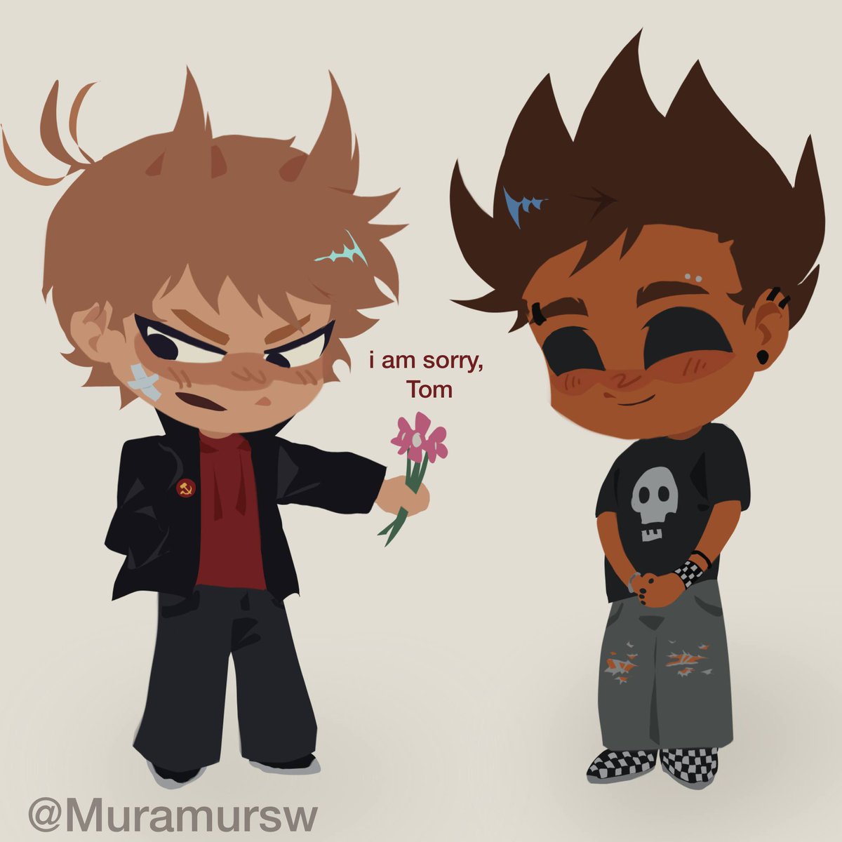 Muramursw's tweet photo. teenager #Eddsworld #Tomtord #Tordtom https://t.co/eudXJRe55U