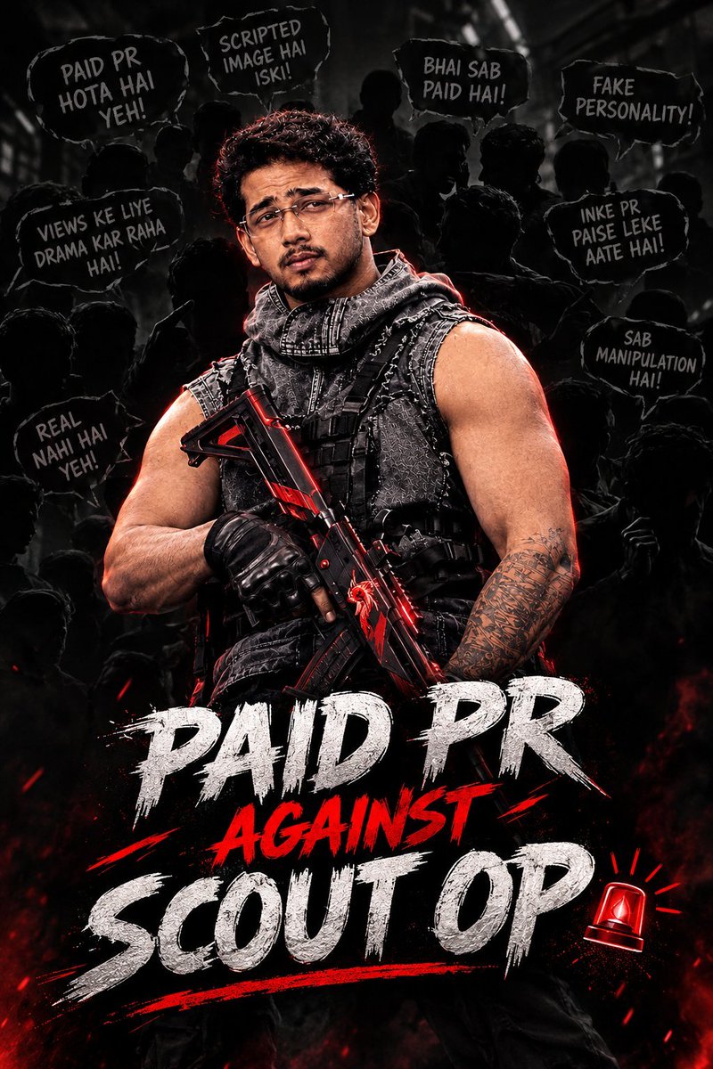 hashtag_anuj_33's tweet photo. @ScoutxAlpha CAN’T BEAT SCOUT? TARGET HIS IMAGE!

PAID PR AGAINST SCOUT OP

Manufactured narratives fade. https://t.co/NIQuzt35ij