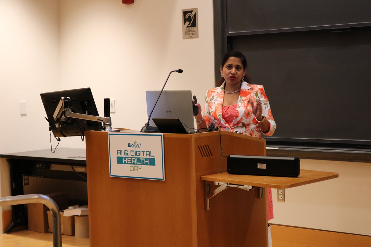 BioNJ_Org's tweet photo. Real-world AI innovation is in focus at BioNJ’s AI & Digital Health Day! Speakers from Arist, Bristol Myers Squibb, CoReason, Hill Research and RegKey share practical use cases and insights on how AI is transforming the life sciences industry.

#BioNJ #AIDigitalHealth #LifeSciences #AIInnovation