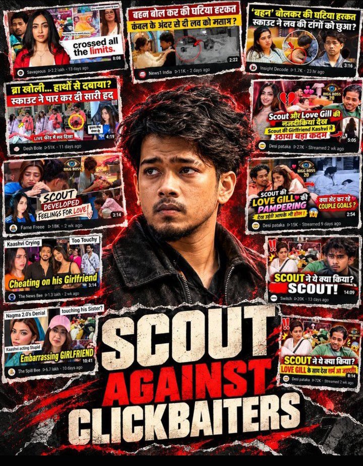 Shristiroy9548's tweet photo. @ScoutxAlpha 9. SCOUT OP IS NOT JUST A PLAYER, HE IS A CHAPTER IN INDIAN ESPORTS HISTORY.

PAID PR AGAINST SCOUT OP https://t.co/kaRj8oAC1Z