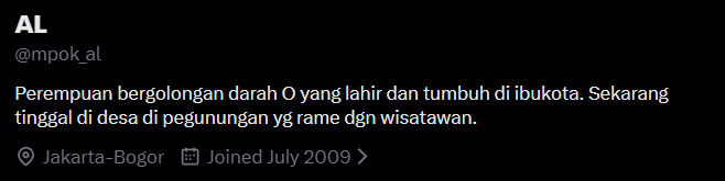 MKesbor64109's tweet photo. @mpok_al @Glimmerstarmy Lu gw liat2 cewek yah, suami lu duitnya banyak yah. Dari komenan lu, lu gk ngapa2in dan gk mau support suami, ngandelin suami dengan berlindung kata kalau suamiitu qawam. Lu mana paham kalau di keluarga pas2an terkadang istri harus ikut serta dalam pengorbanan dalam berkeluarga. https://t.co/Y7Qj11Qeu2