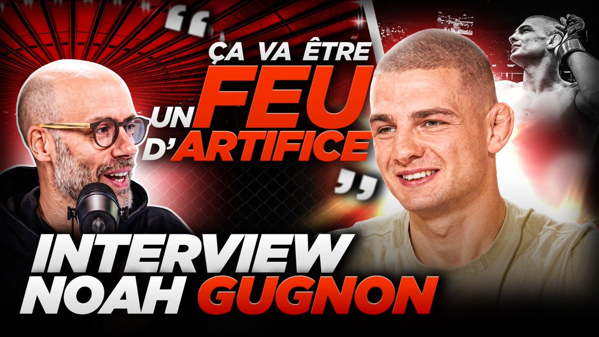 LexaB's tweet photo. 🎙🎥🔥 Son deuxième combat à l'UFC contre Kody Steele, les souvenirs de ses débuts dans l'organisation, ce qui a changé pour lui, la possibilité d'affronter des Français : interview avec Noah Gugnon avant l'UFC 333. Dispo sur la chaîne YouTube de @jablife_mma et en podcast ⤵️ https://t.co/BCp66pARZC