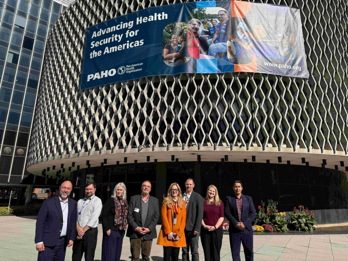 PAHOemergencies's tweet photo. PAHO and @ProjectECHO are joining forces to strengthen health emergency workforce capacities across the Americas through #digitallearning, knowledge sharing, and collaboration. 🌎🏥
https://t.co/7L5Df0LQ1A https://t.co/RmKUWNdxkA