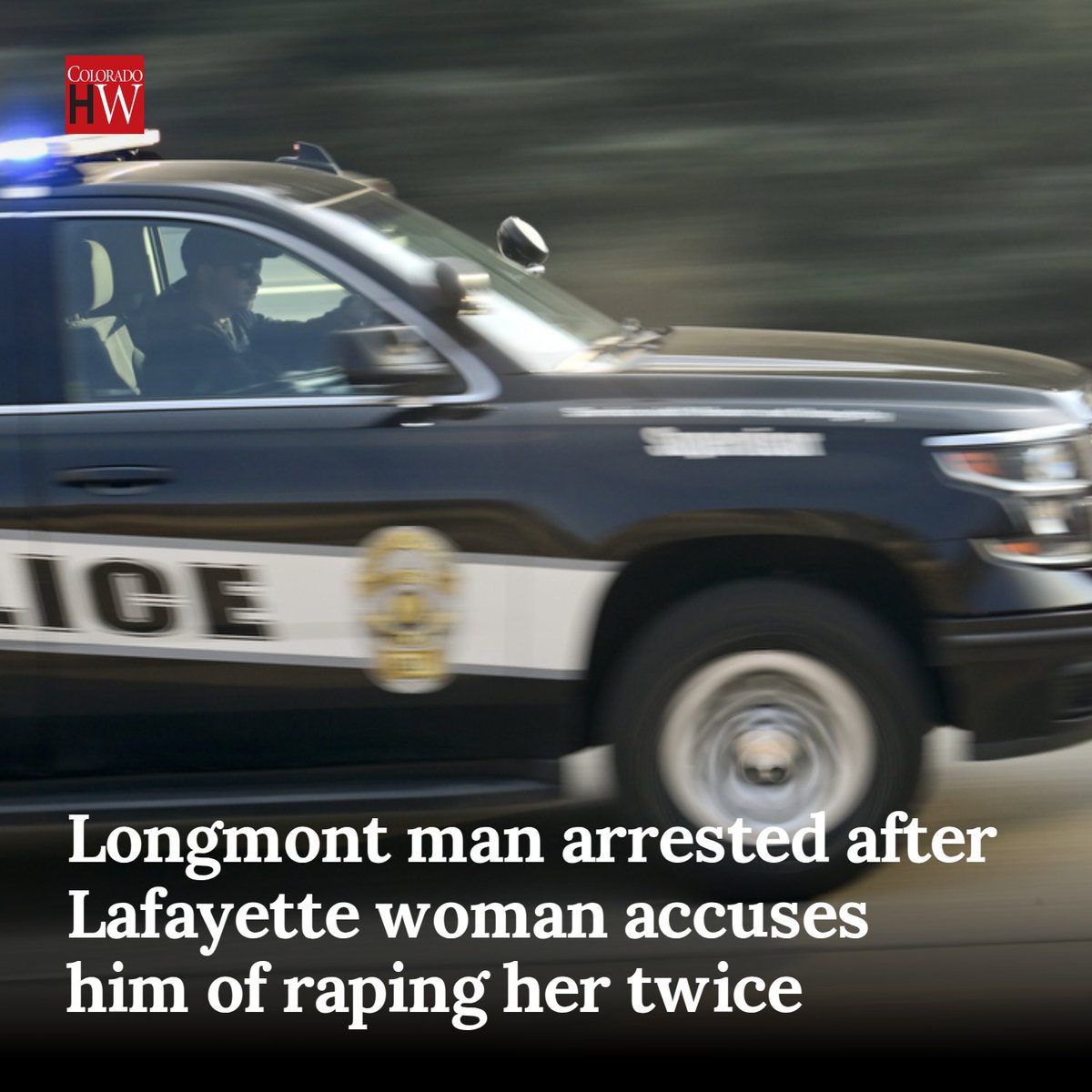 CoHoWeekly's tweet photo. Longmont man arrested after Lafayette woman accuses him of raping her twice https://t.co/UwbFcnaw9K https://t.co/YjERqaDBmZ