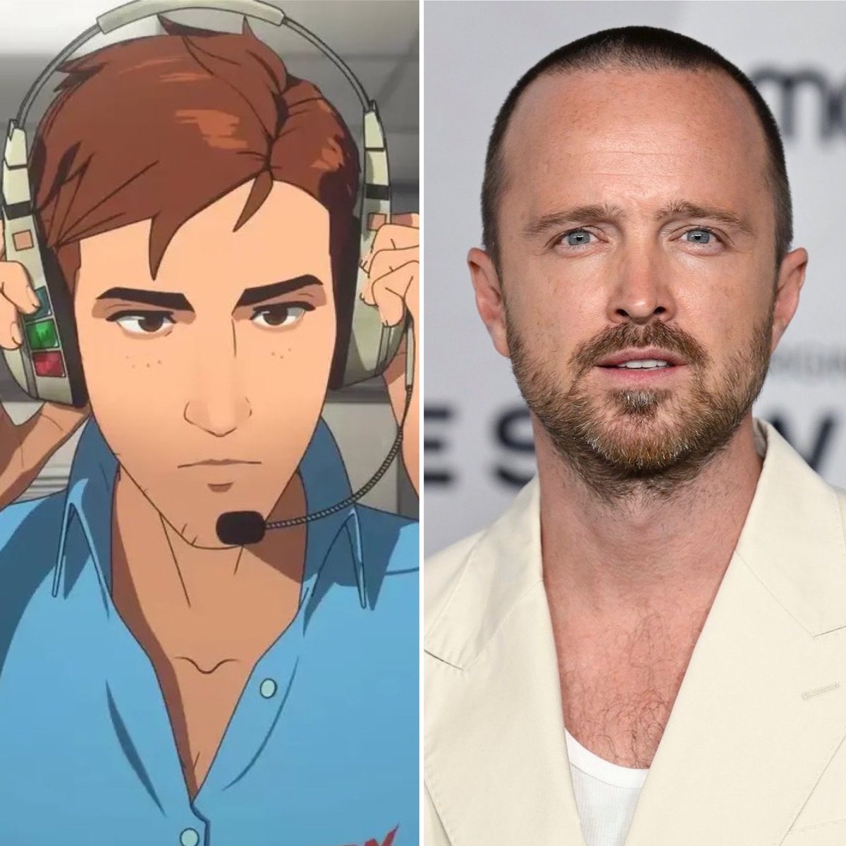 DomTheBomb's tweet photo. Aaron Paul (Robert Robertson) recently revealed he wasn’t told about the Dispatch SDCC Panel:

“Thanks for the invite people. Of course I would have come. Always ask you know how happy I am about this game and so proud of it. I actually love going to Comic Con’s. Yeah thanks for the invite.”