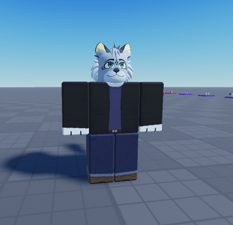 Assaultms's tweet photo. Hey woah Leo cosplay for roblox this is super awesome and yet I cant even publish it because im not 18 😭 #promisestokeep https://t.co/qOF4zMPQa3