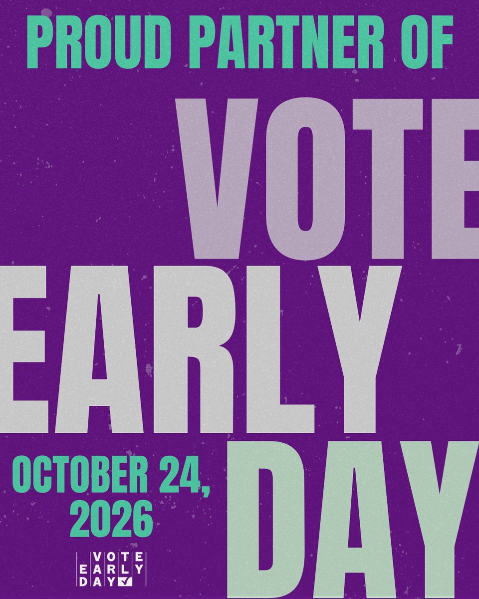 MovementVote's tweet photo. 🎉 TOMORROW IS VOTE EARLY DAY! 🗳️

The countdown is ON! 🙌 Let’s spread the word, share the resources, and help everyone get ready for Vote Early Day. Check out the tools to make a voting plan, explore voter guides, and find everything you need at https://t.co/WKWVGY6jGW. https://t.co/PFZWGorASK
