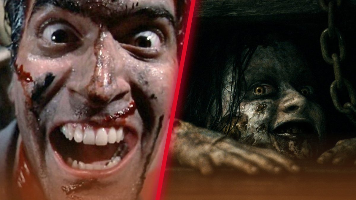 HunterBVideo's tweet photo. The Evil Dead movies are the single most consistent horror franchise out there, so what are the best movies in the series? 

Read My Ranking Here: 
https://t.co/9ifvQcAYoj https://t.co/93vIQEK3f7