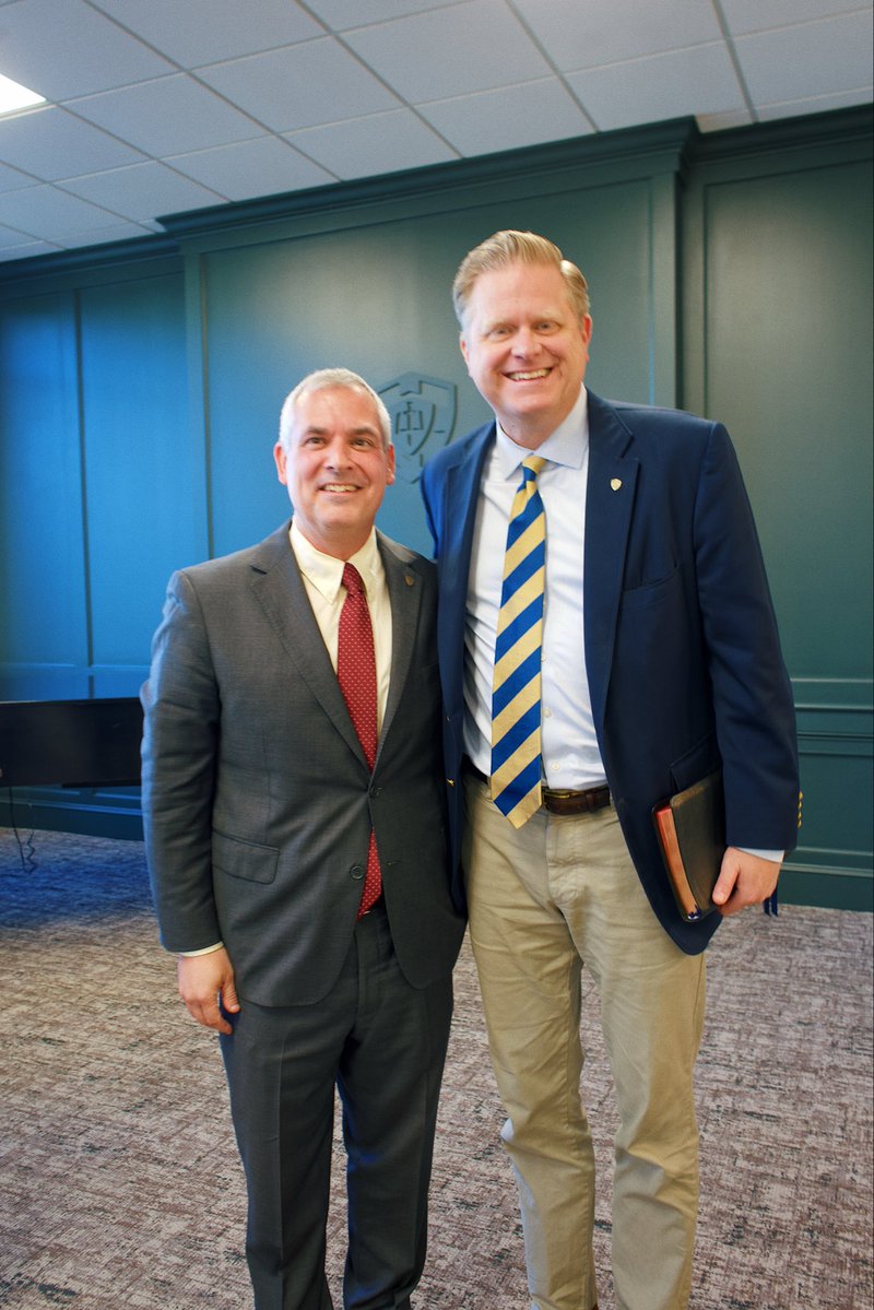 GPTSeminary's tweet photo. It was a pleasure to have Rev. Lowell Ivey (GPTS Alumnus 2015) and Director of Metanoia Prison Ministries with us at chapel as he preached from 1 Timothy 6:3-10 https://t.co/yALBwbrgyc