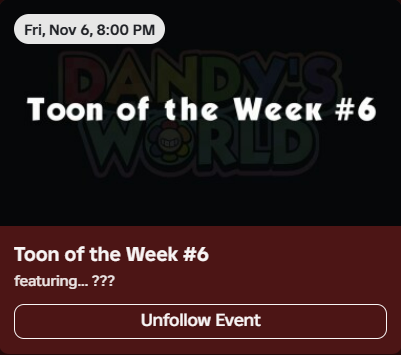 Astronmsl's tweet photo. WHO IS THE NEXT TOON OF THE WEEK???

is it D? Is the new toon the next toon of the week? https://t.co/fomSH8JWC5