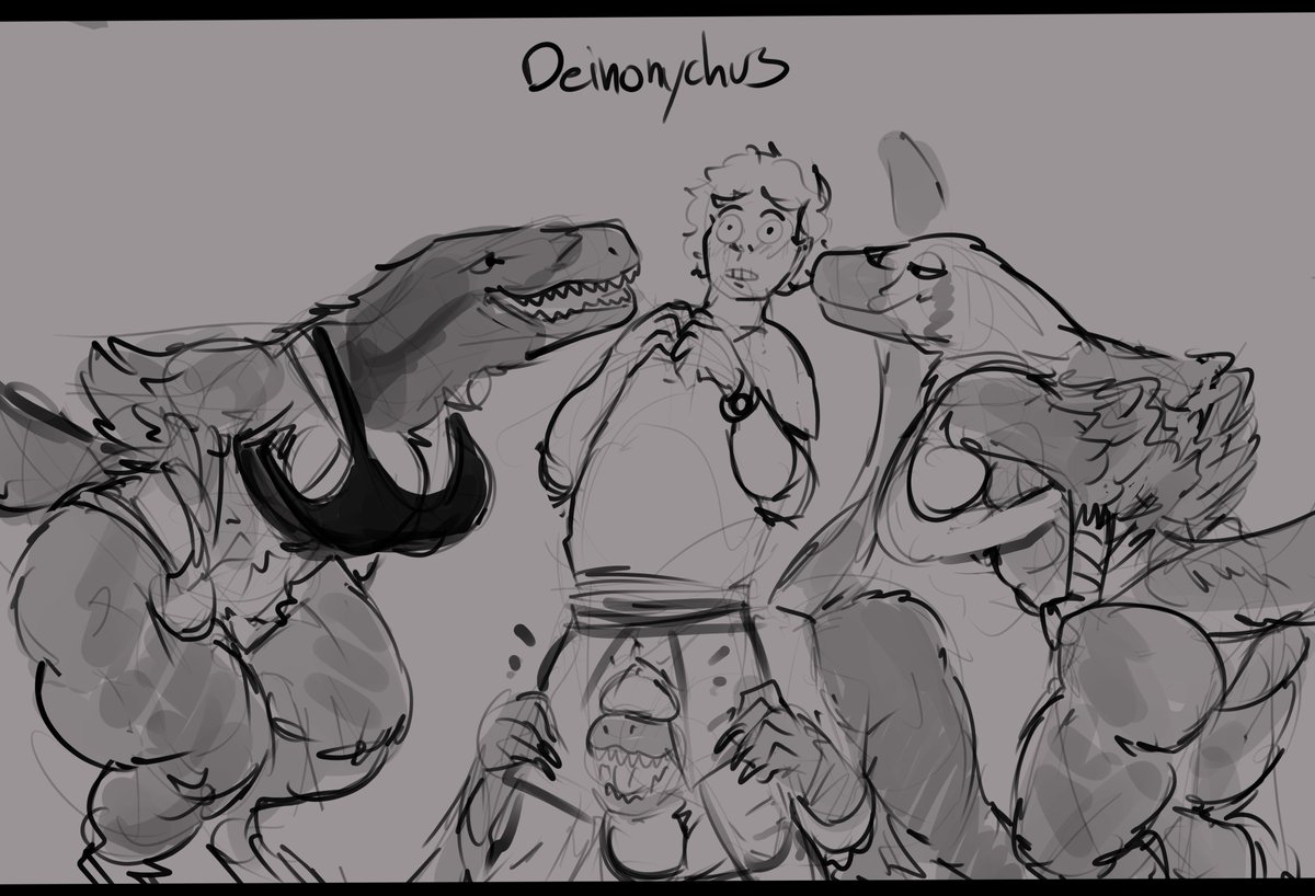 DoctorDotDJ's tweet photo. light dino doodling from last night https://t.co/Z9GY47vx3o
