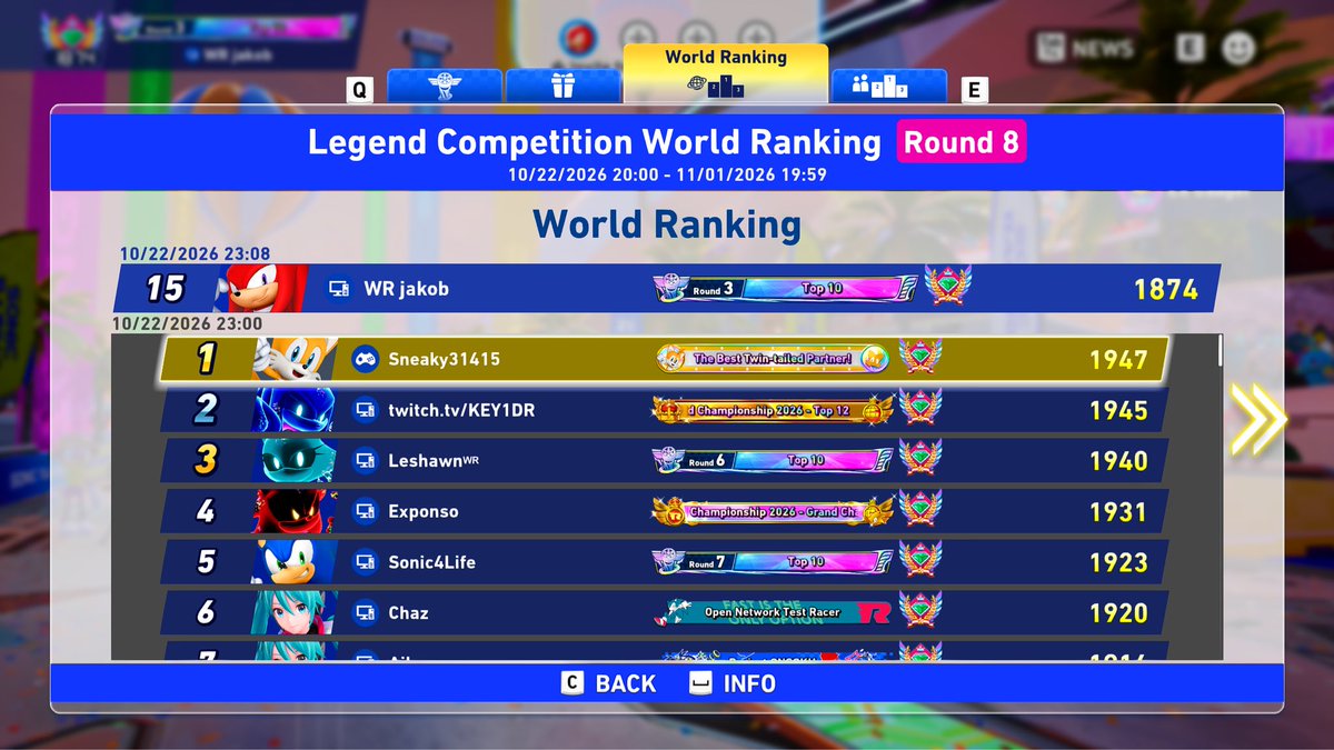 jakob_0024's tweet photo. played last night for around 2 hours with only EG! just level 4 🙂 #SRCW #ソニックレーシングCW https://t.co/feKzvaY5eK