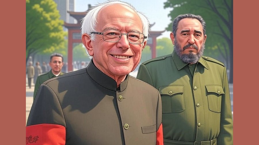bg6638's tweet photo. @BernieSanders -You make it sound like Abdul is getting no $$$, which is FALSE!
-WHO is "we"??
-"Me" thinks people like YOU &amp; Abdul, belong in Cuba!
-WE need to send BOTH of you to live under communism!! https://t.co/7FazjjXDGX