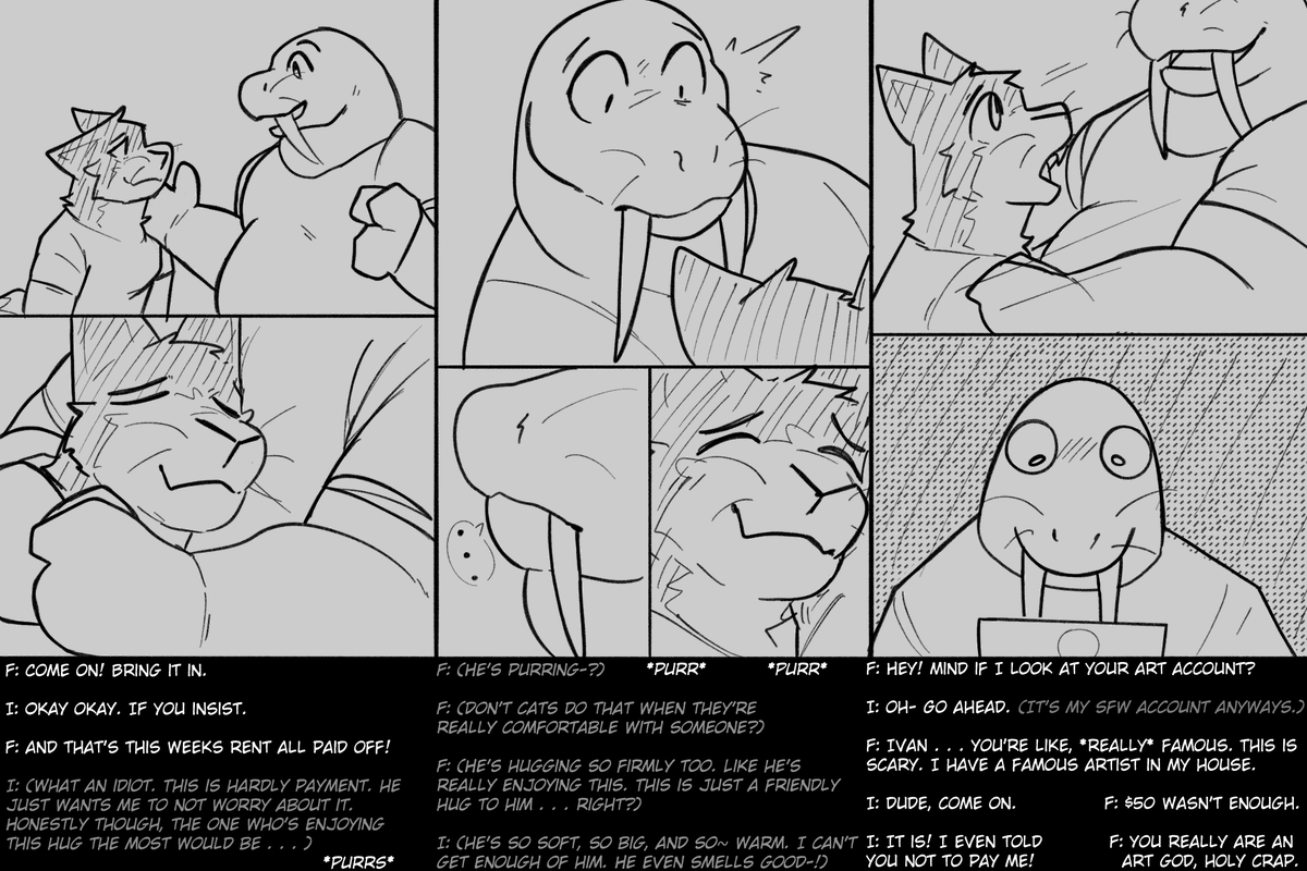 needs_bear's tweet photo. Page 70 of #BeenDrawnIn #furryart https://t.co/zk9D0QDE18