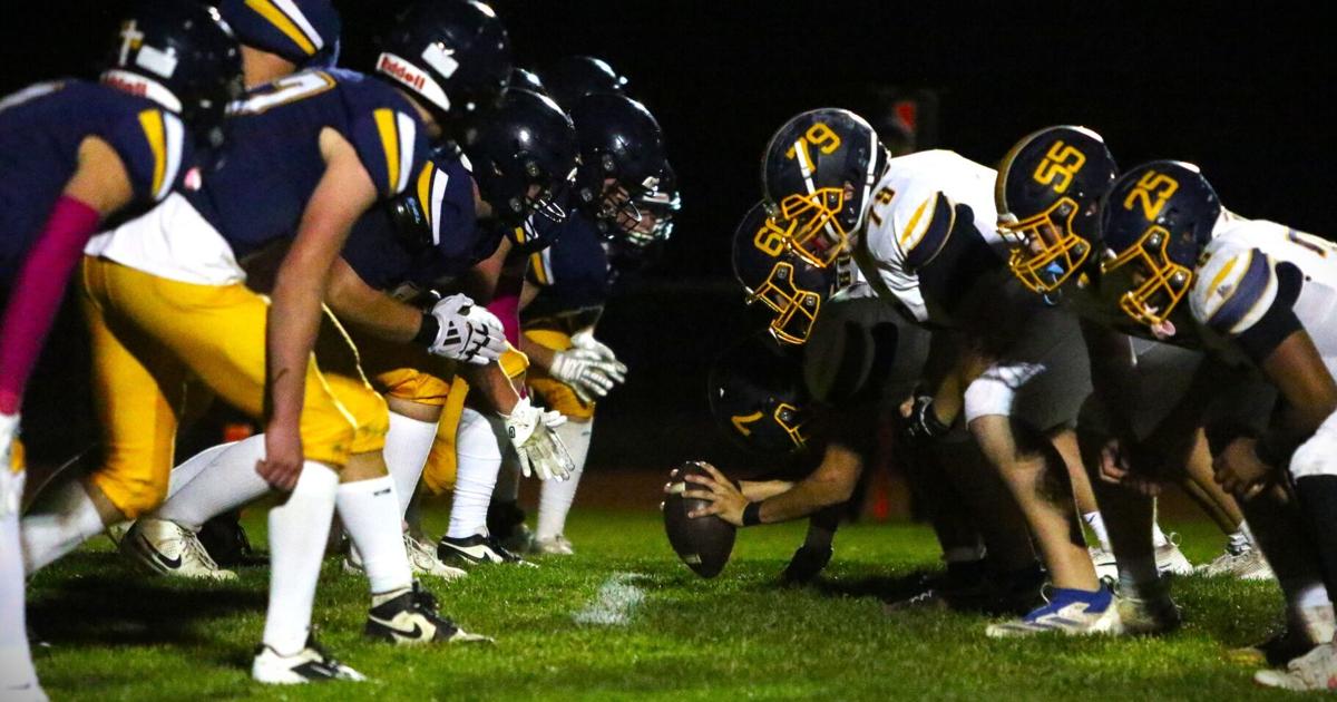 RCJournal's tweet photo. Rapid City Christian lost to Sioux Valley 41-37 in the first round of the Class 11B playoffs on Thursday, Oct. 22, at Rapid City Christian School. ➡️ Find link to story in bio https://t.co/0bPu9KV3v5