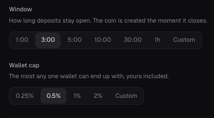 SequenceMarket's tweet photo. Create custom rules for your Sequence.  

Adjust the window, and individual wallet cap.  

Try it now: https://t.co/fhKe5KlbnU https://t.co/G9XSPsMM2D