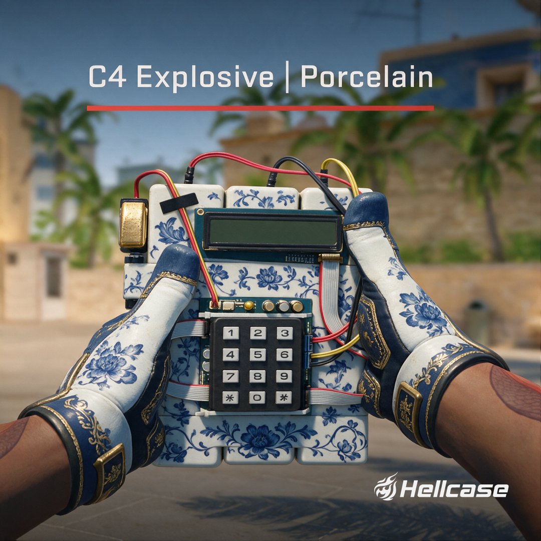 hellcase's tweet photo. Valve is too scared to give us C4 skins, so we made them ourselves 💣

Which C4 is going to Site A with you?

🍉 USMC
🫖 Porcelain
⚪ Whiteout

Drop your pick below! 👇 https://t.co/iPdUt5eBf8