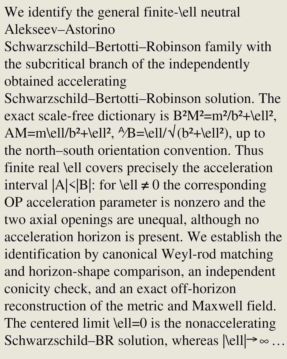 RelativityPaper's tweet photo. The subcritical accelerating Schwarzschild-Bertotti-Robinson family

Kenneth Hong
https://t.co/F0CENzLJ9z [𝚐𝚛-𝚚𝚌] https://t.co/ENrAikrsny