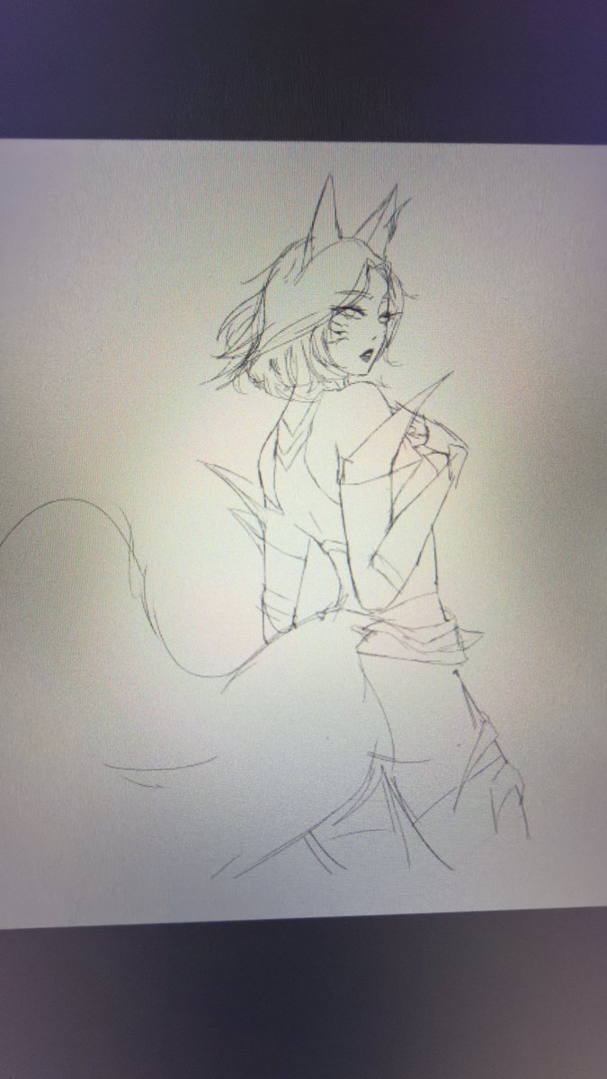 sticki_note's tweet photo. Ahri sketch 

#riotmusic #kda #kdafirestarter https://t.co/kE4lOsbmAJ