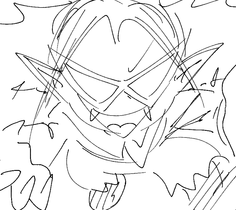 Heinzlike's tweet photo. 今古い絵全部消そうとしてるんですが、それはそれとして丸顔だった時のMもけっこい良いと思います。 https://t.co/a9uUYKLLgt